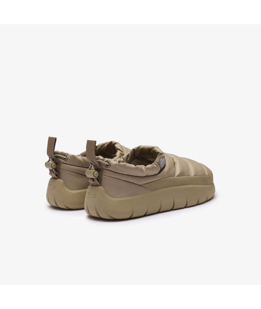 LACOSTE Бежевые низкие кроссовки / кеды, фото 4