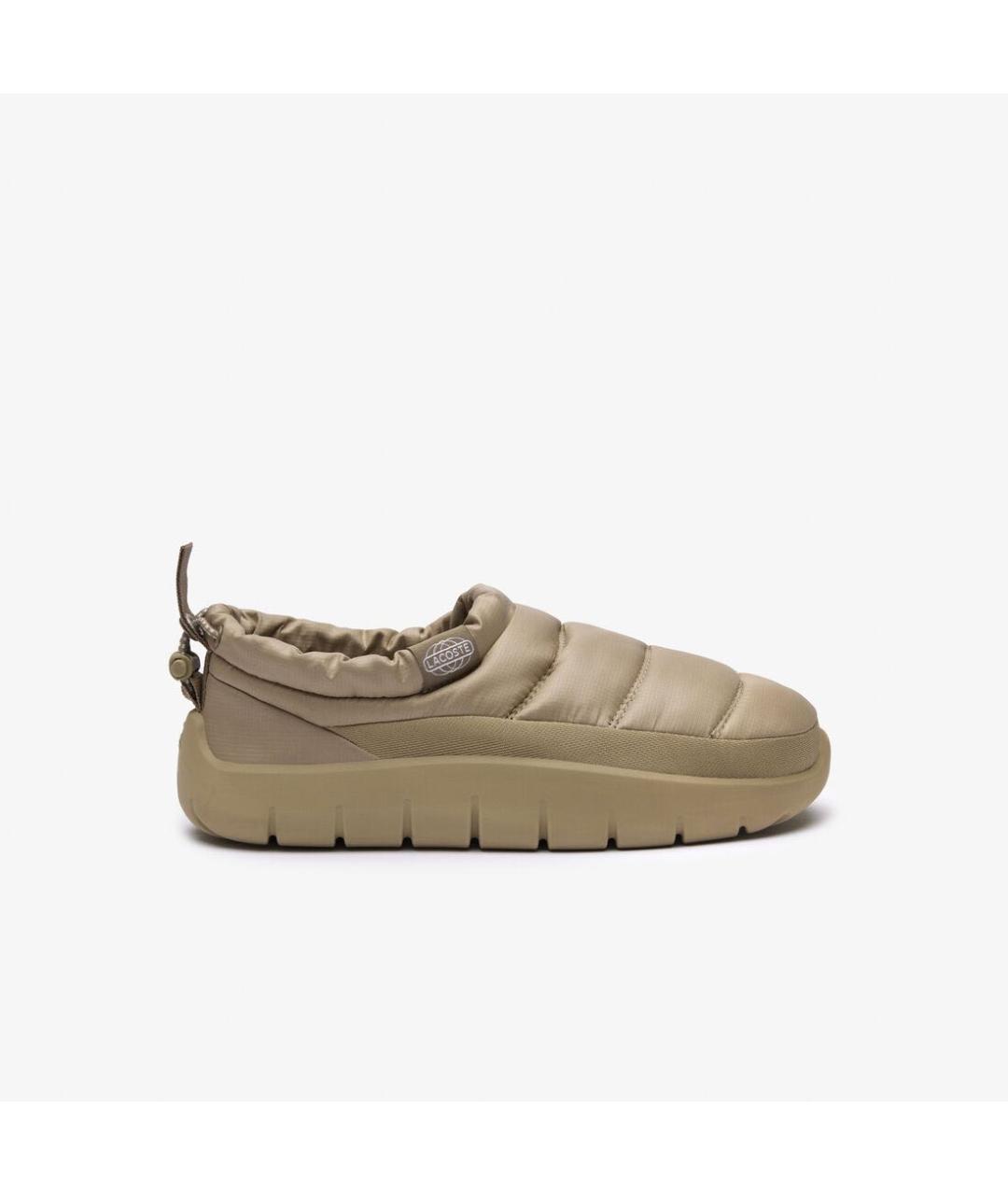 LACOSTE Бежевые низкие кроссовки / кеды, фото 9
