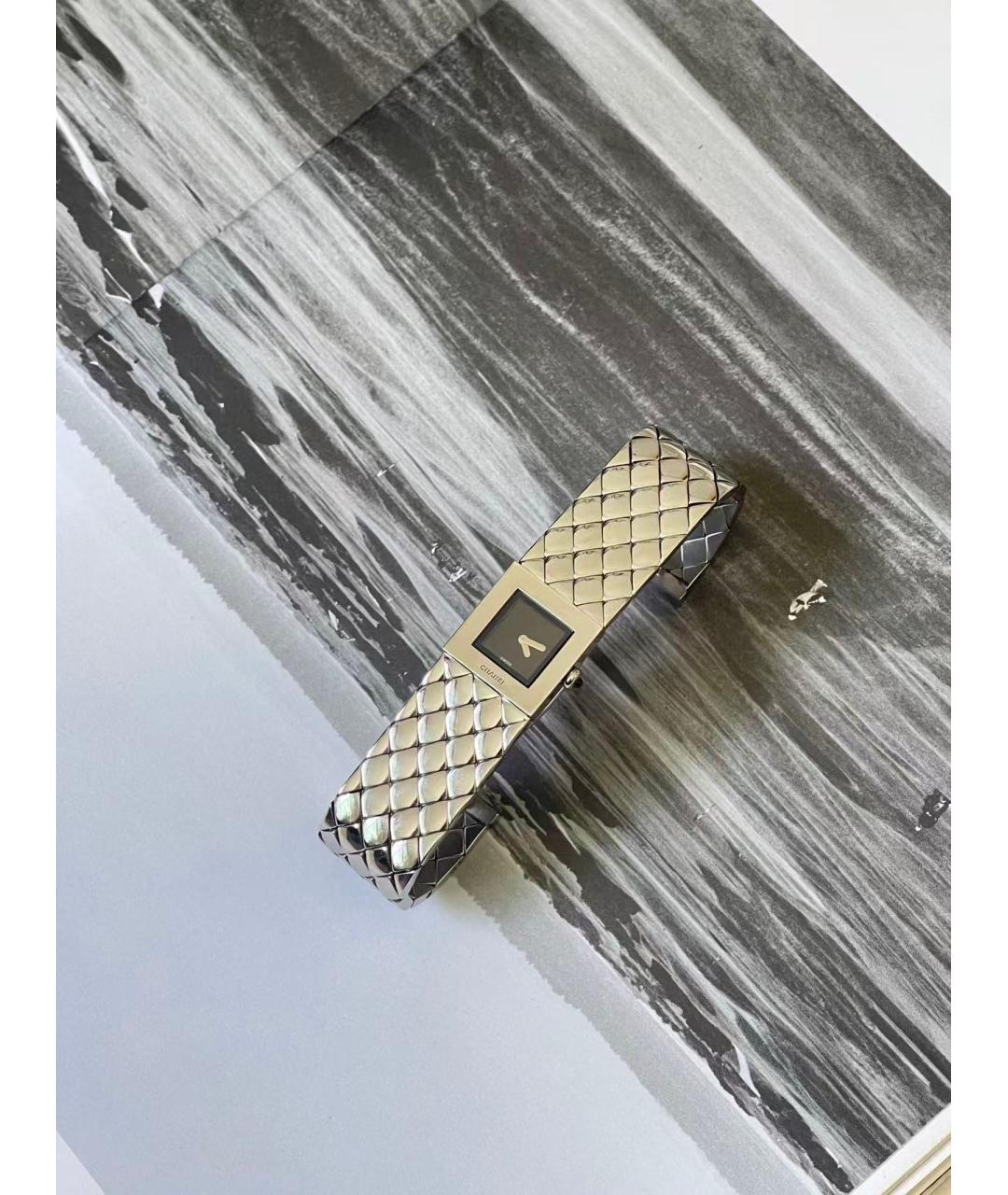 CHANEL Серебряные металлические часы, фото 2