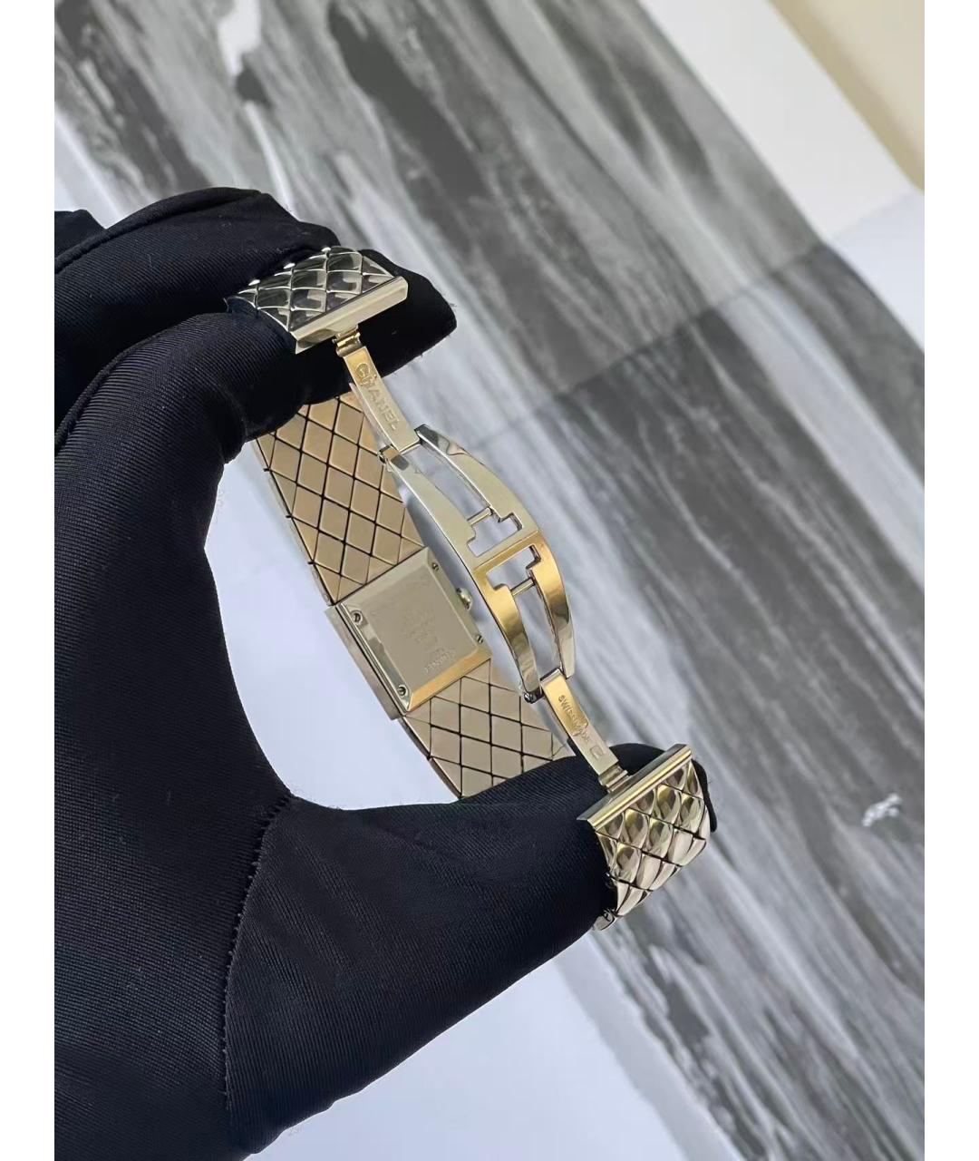 CHANEL Серебряные металлические часы, фото 5