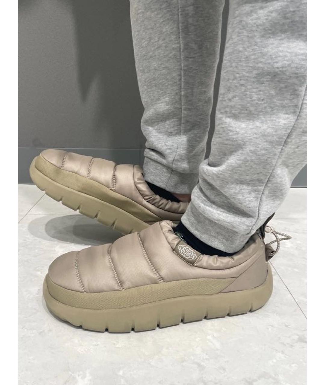 LACOSTE Бежевые низкие ботинки, фото 6