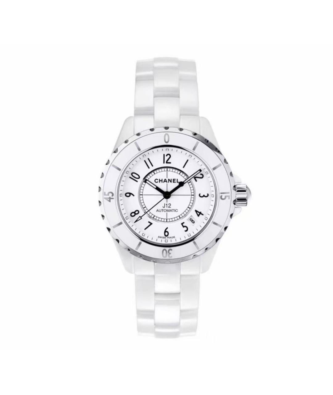 CHANEL Белые часы, фото 1