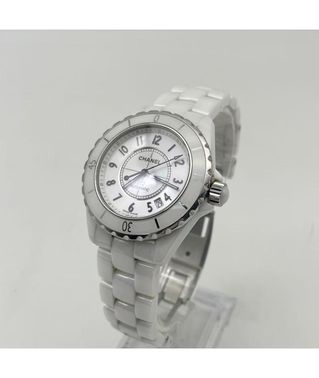 CHANEL Белые часы, фото 3