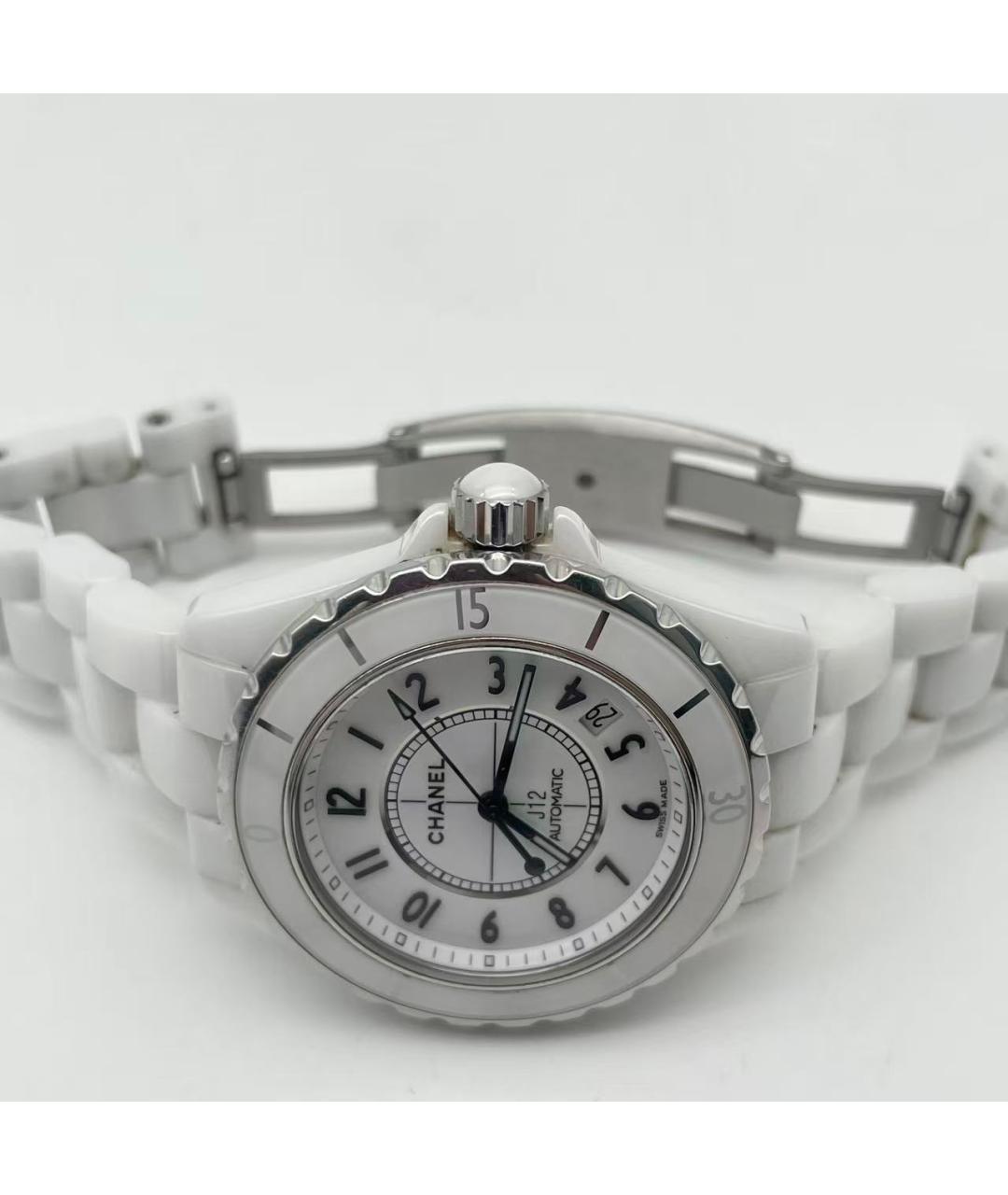 CHANEL Белые часы, фото 5