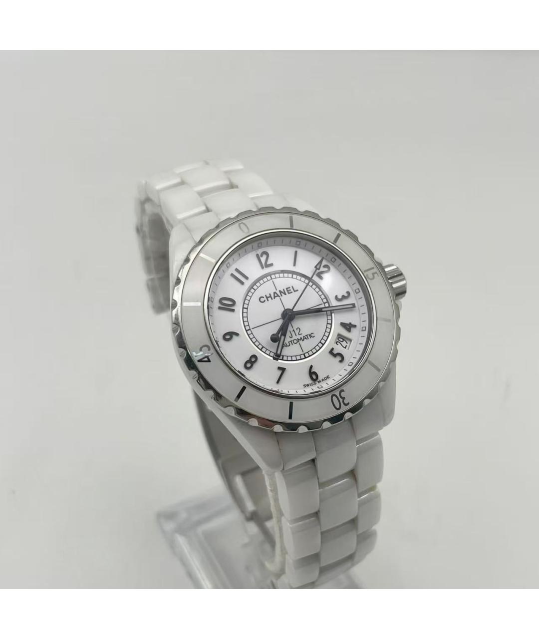 CHANEL Белые часы, фото 4