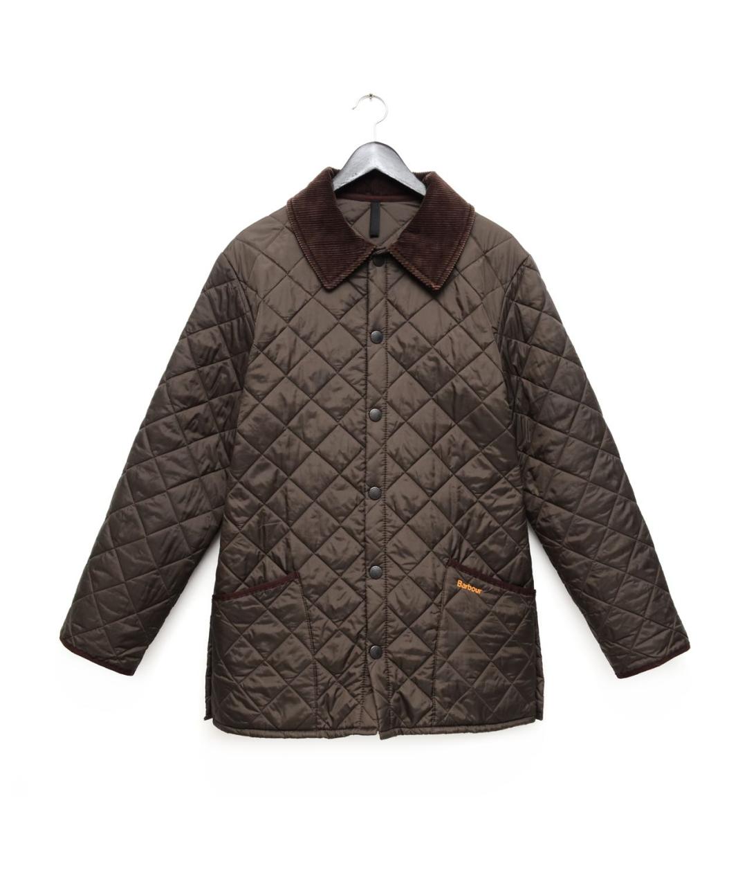 BARBOUR Коричневая синтетическая куртка, фото 8