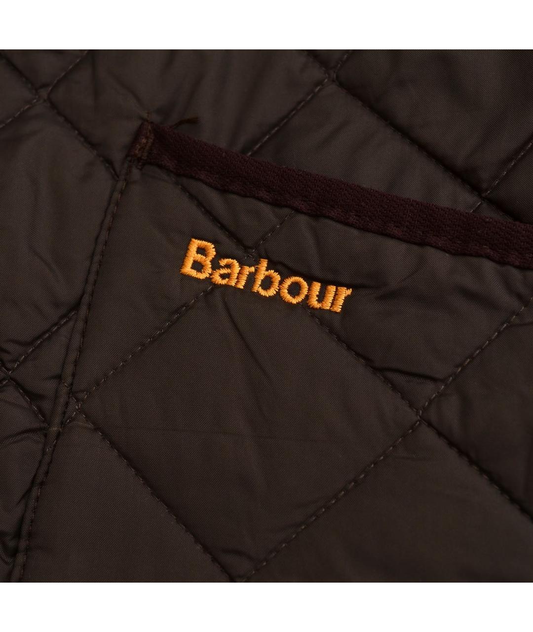 BARBOUR Коричневая синтетическая куртка, фото 6