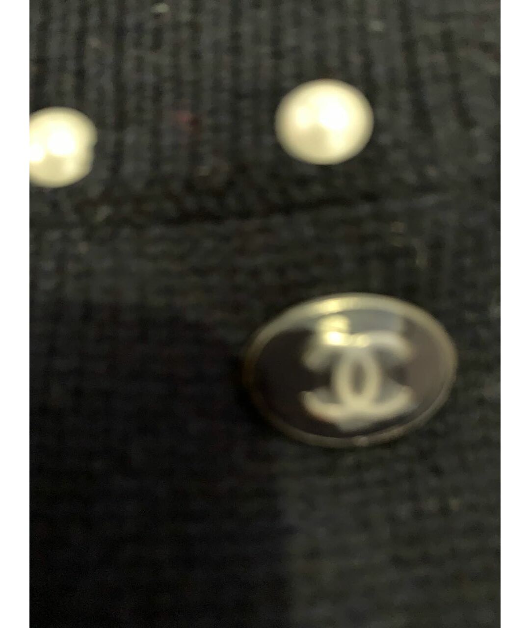 CHANEL Темно-синее шерстяное повседневное платье, фото 2