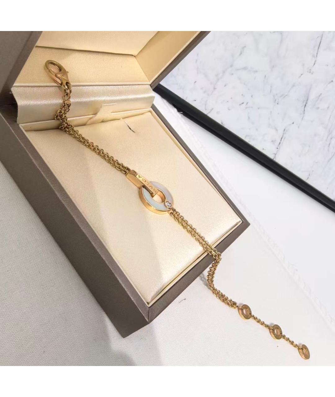 BVLGARI Золотой браслет из розового золота, фото 3
