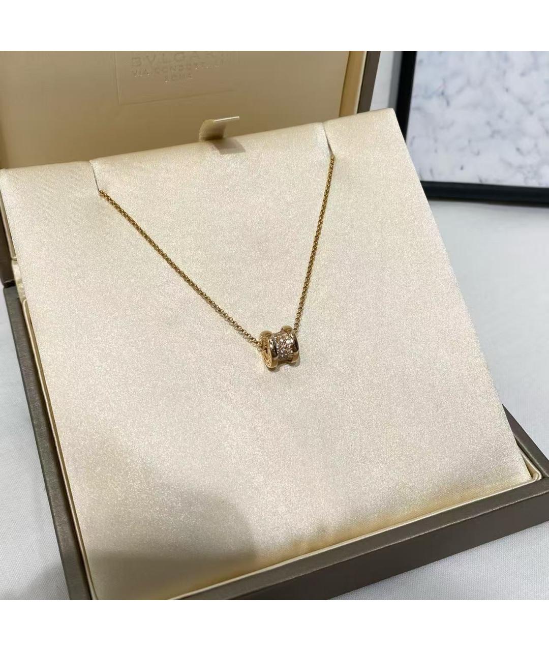 BVLGARI Золотое колье из розового золота, фото 4