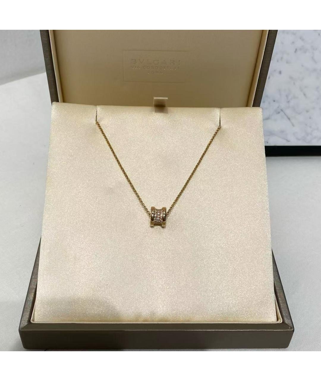 BVLGARI Золотое колье из розового золота, фото 2