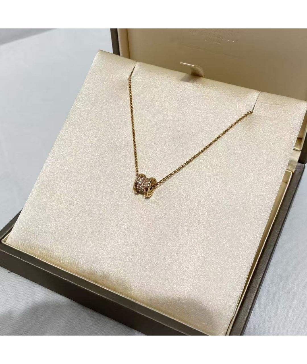 BVLGARI Золотое колье из розового золота, фото 3