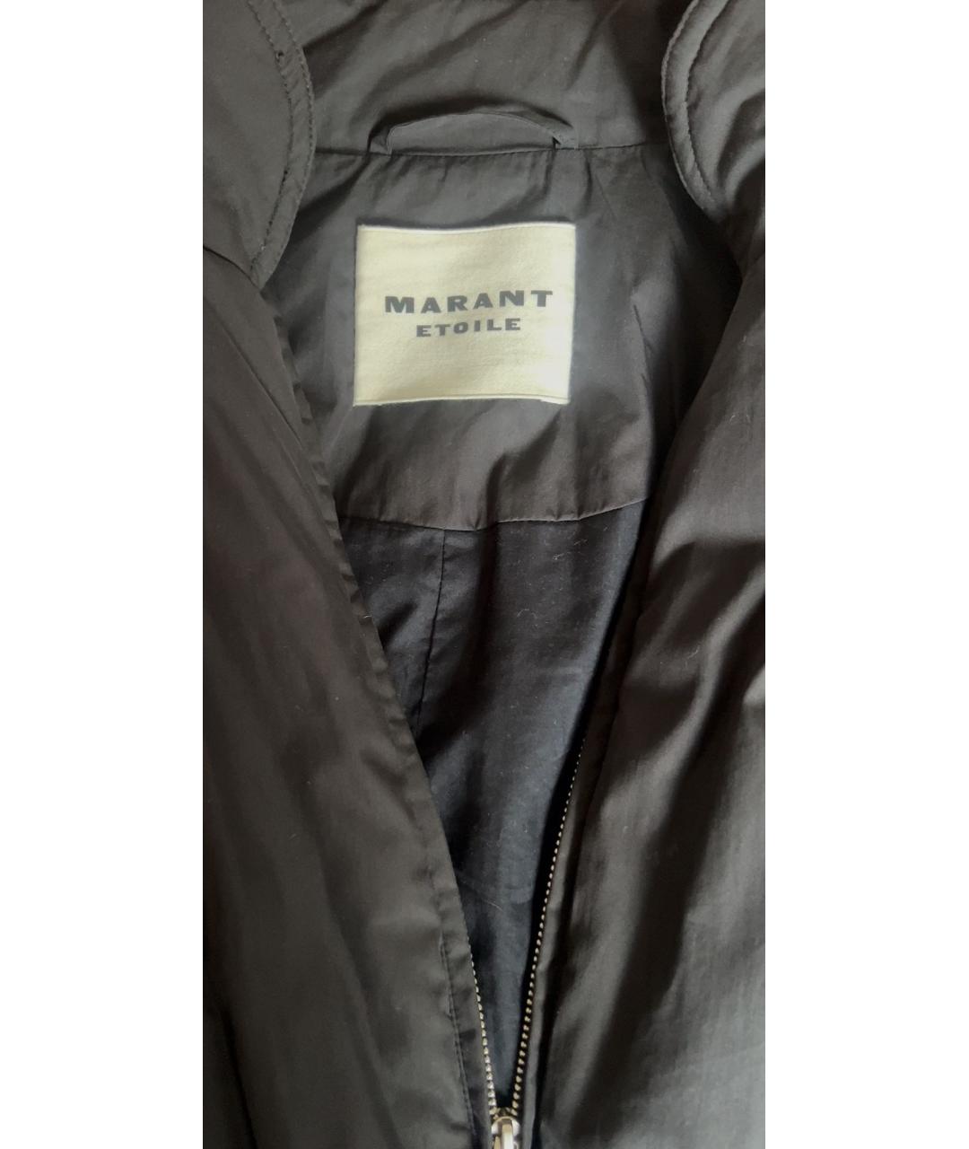ISABEL MARANT ETOILE Черная полиэстеровая куртка, фото 3