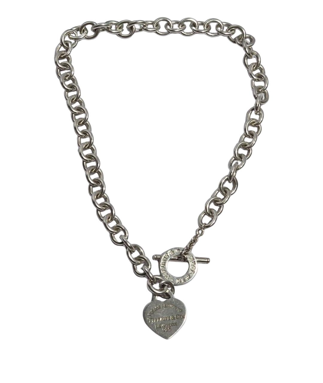 TIFFANY&CO Серебряное серебряное колье, фото 1