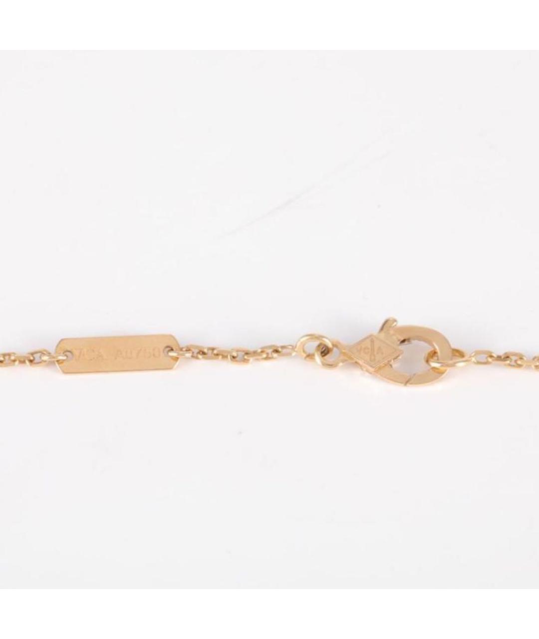 VAN CLEEF & ARPELS Черная подвеска из желтого золота, фото 5