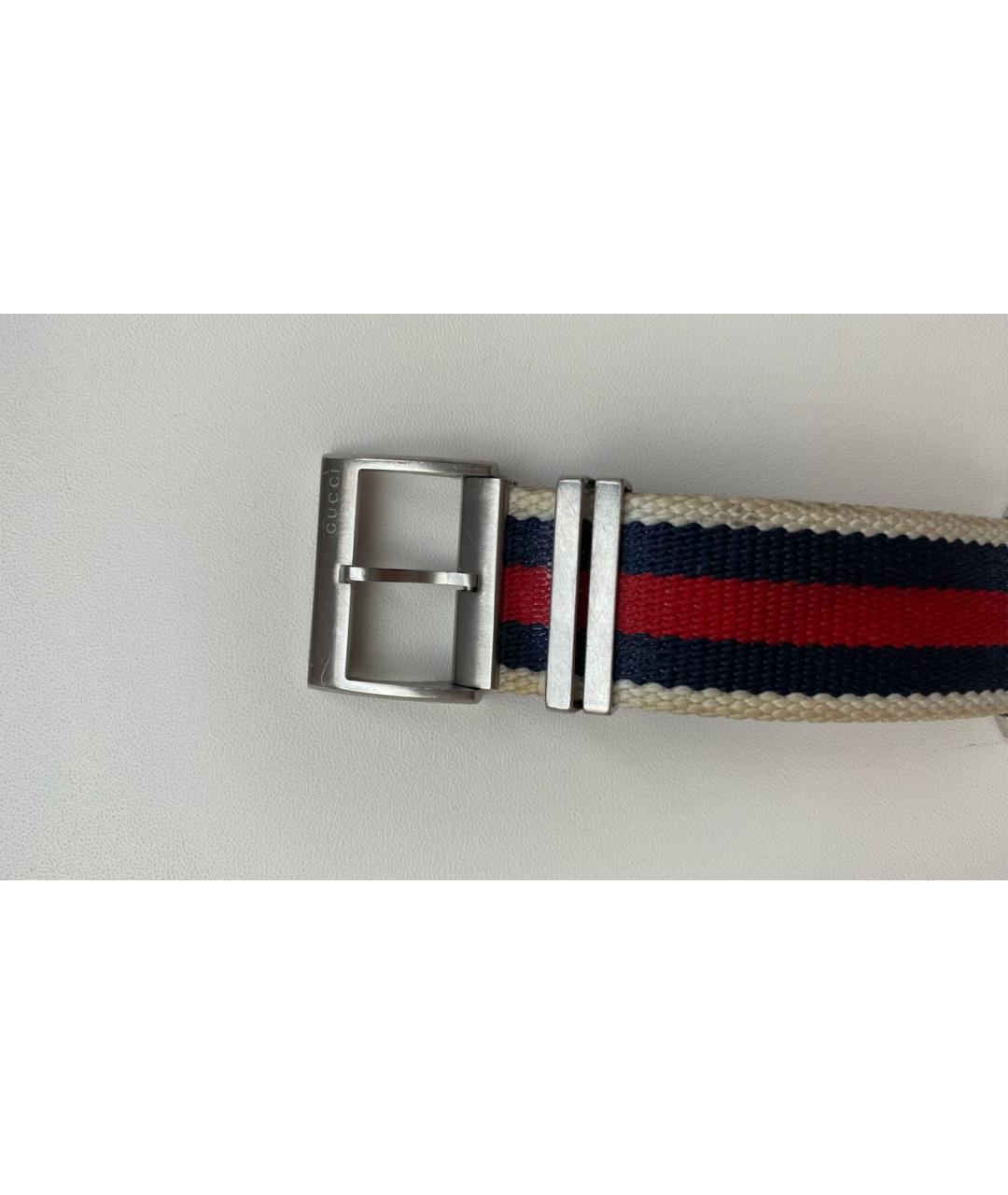 GUCCI Серебряные стальные часы, фото 2