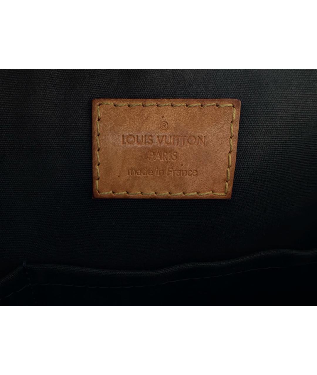 LOUIS VUITTON Зеленая кожаная сумка с короткими ручками, фото 5