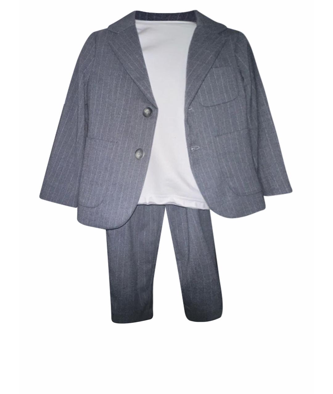 IL GUFO Серый полиэстеровый комплект, фото 1