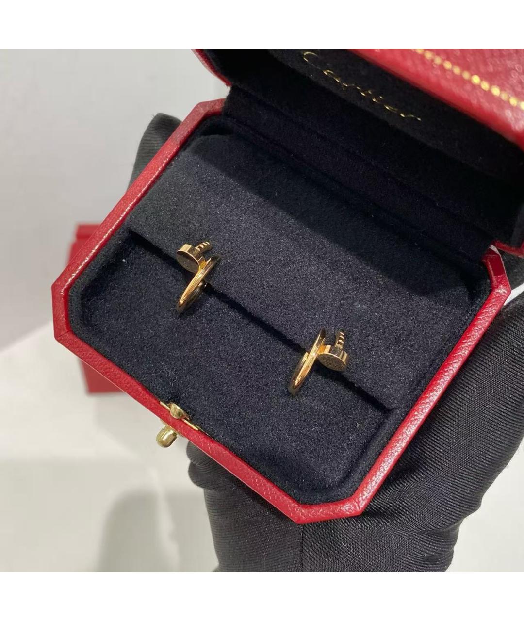 CARTIER Золотые серьги, фото 4