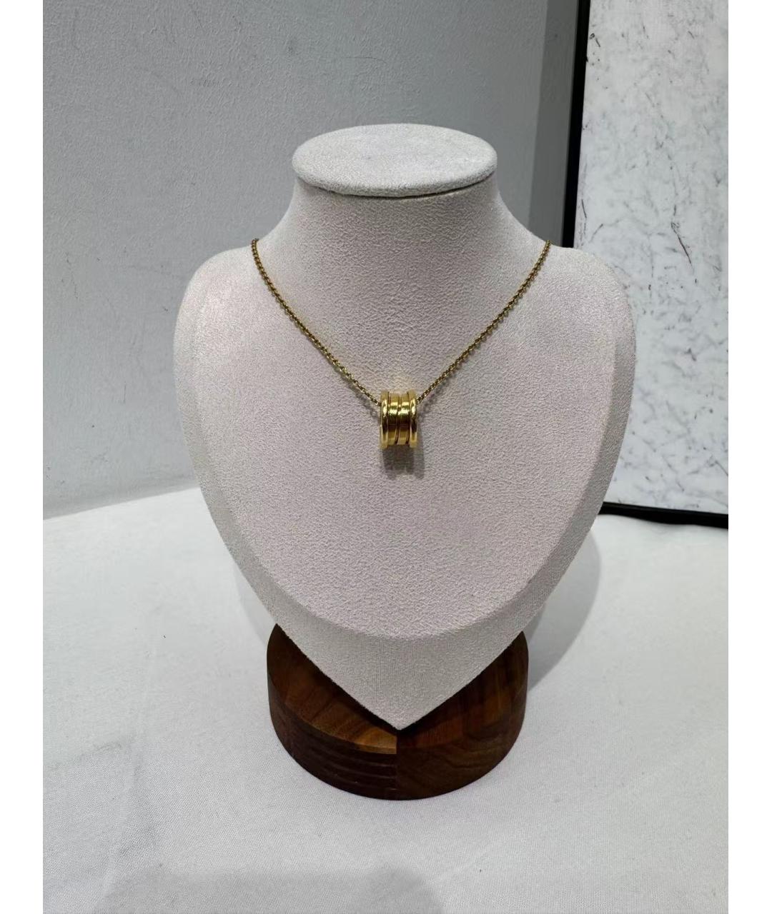 BVLGARI Золотое колье из желтого золота, фото 5