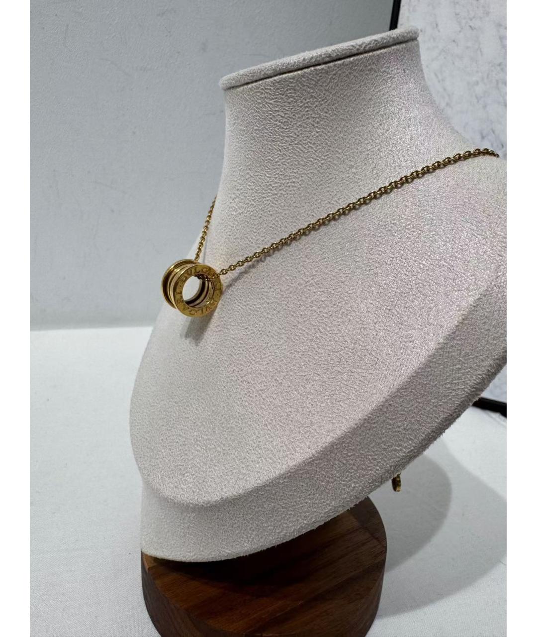 BVLGARI Золотое колье из желтого золота, фото 3