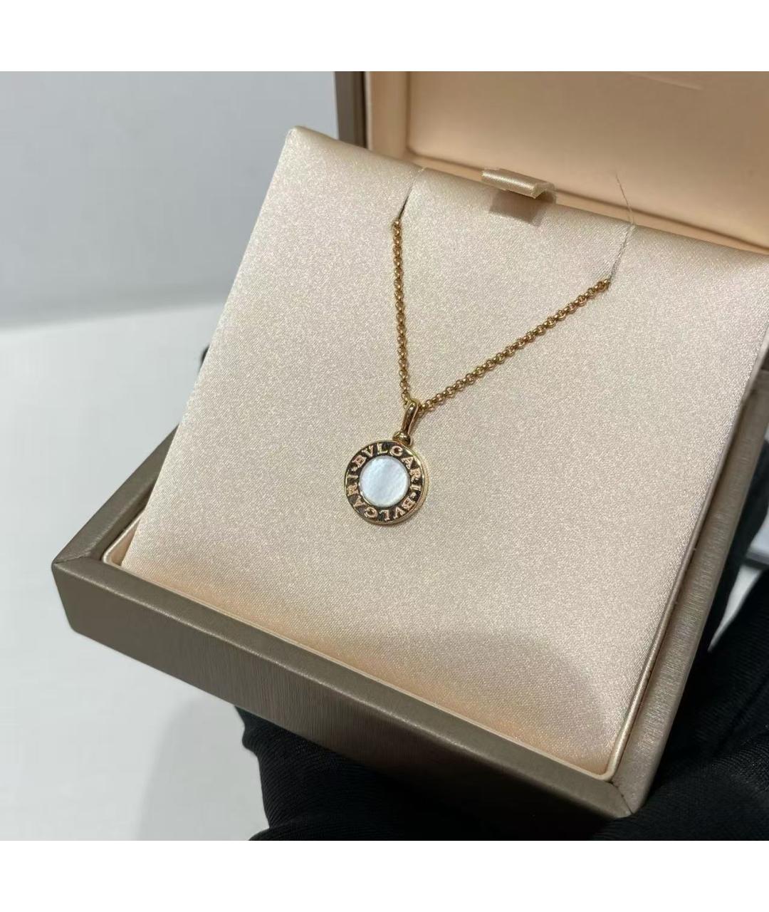BVLGARI Золотое колье из розового золота, фото 4