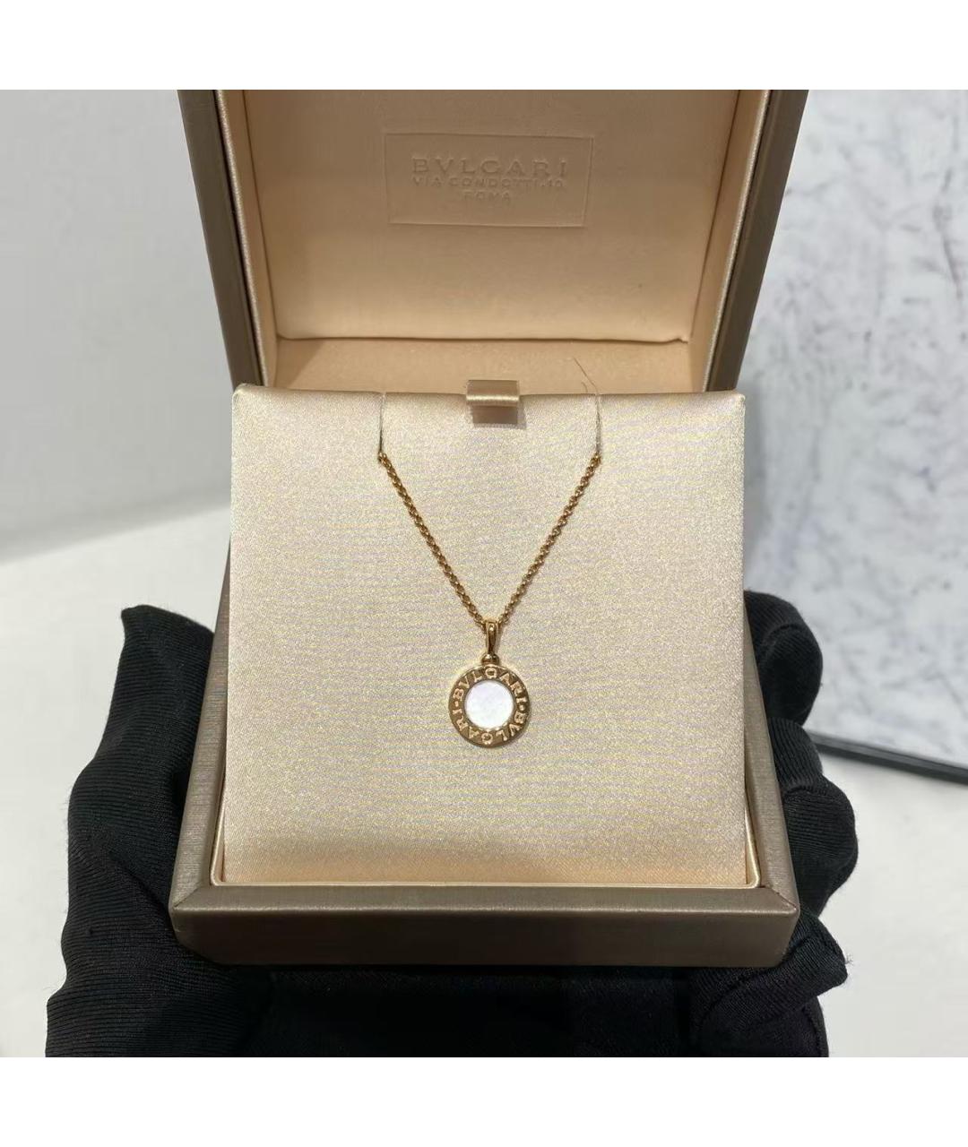 BVLGARI Золотое колье из розового золота, фото 2