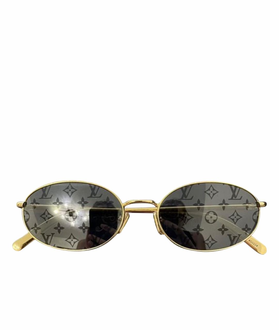 LOUIS VUITTON Темно-синие пластиковые солнцезащитные очки, фото 1