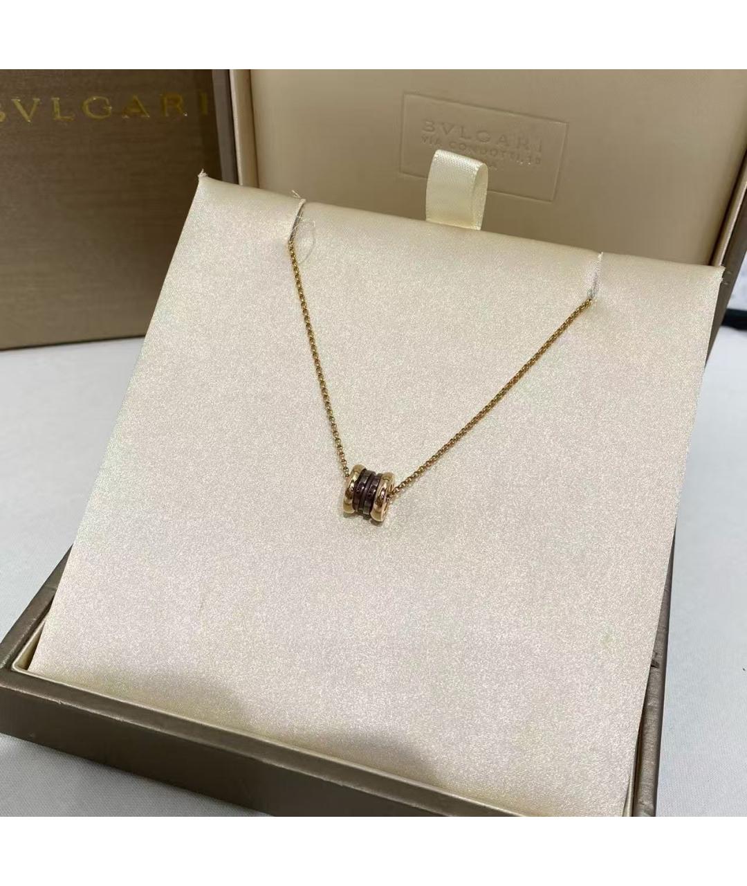 BVLGARI Коричневое керамическое колье, фото 3