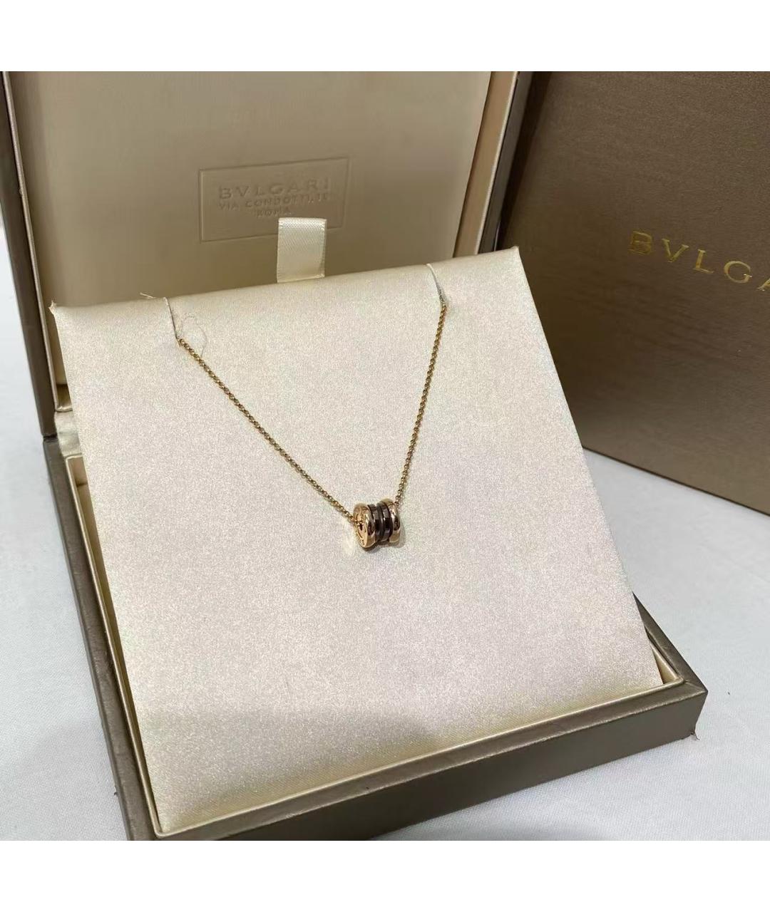 BVLGARI Коричневое керамическое колье, фото 4