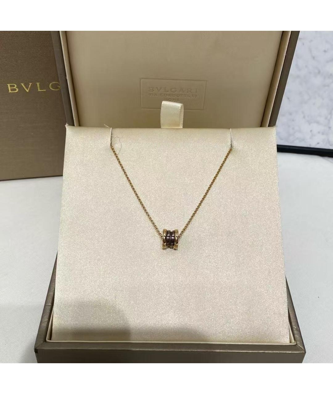 BVLGARI Коричневое керамическое колье, фото 2