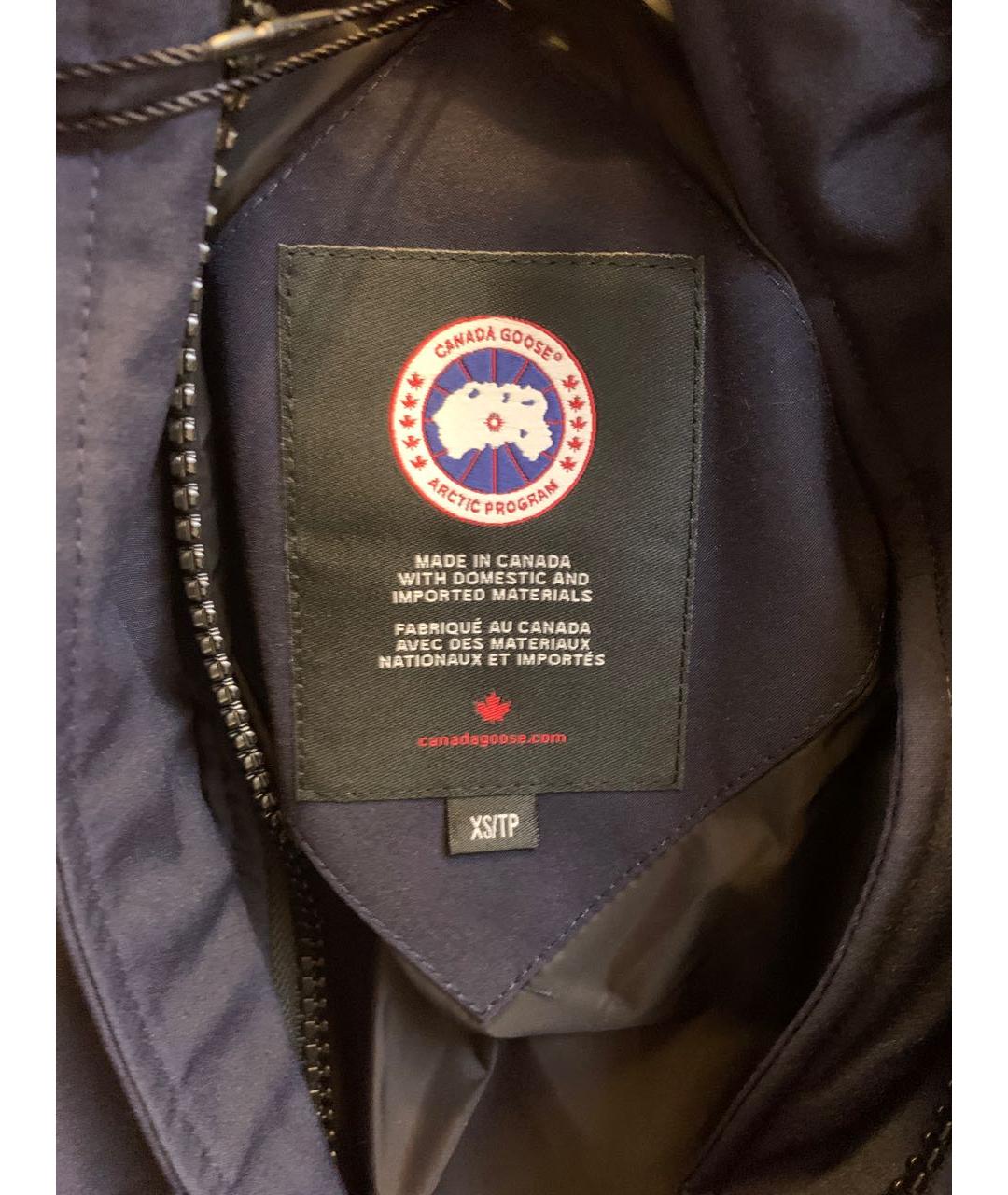CANADA GOOSE Темно-синяя куртка, фото 7