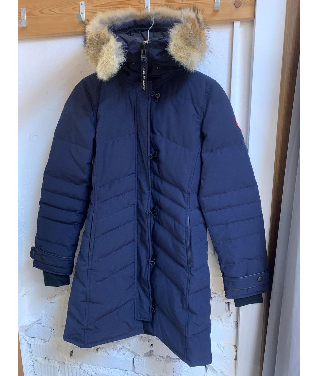 CANADA GOOSE Темно-синяя куртка, фото 9