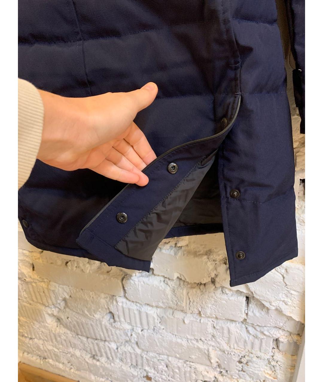 CANADA GOOSE Темно-синяя куртка, фото 8