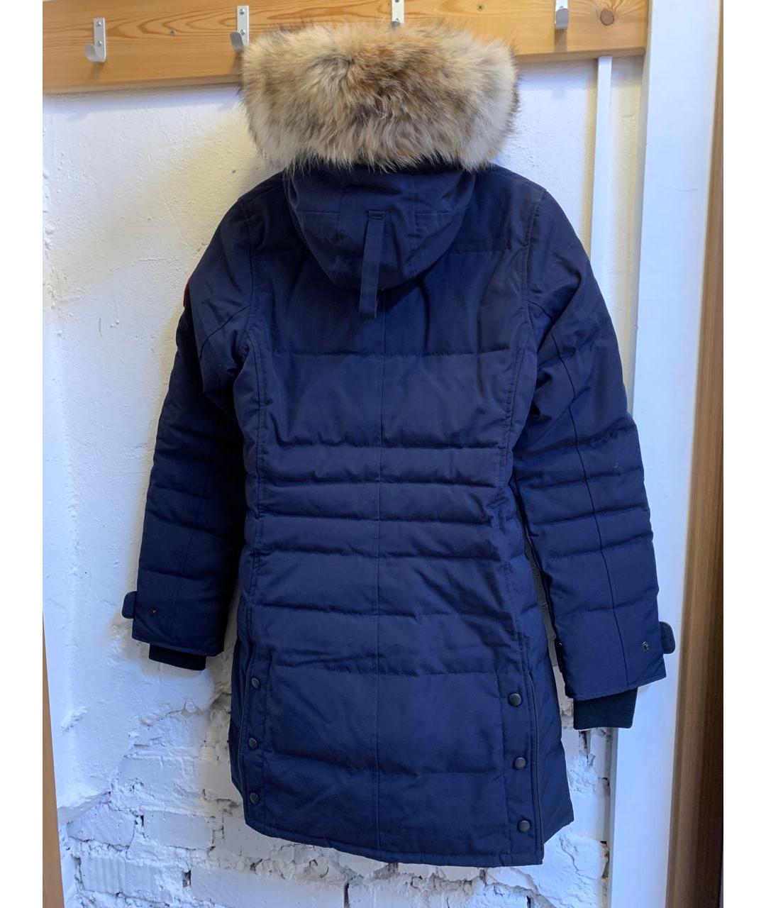 CANADA GOOSE Темно-синяя куртка, фото 2