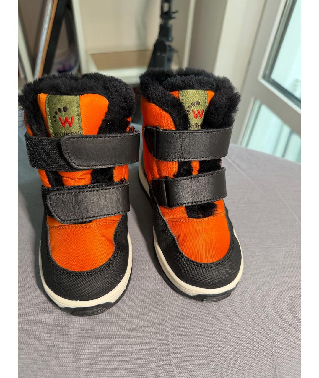 VIRGIL ABLOH Оранжевое сапоги, фото 2