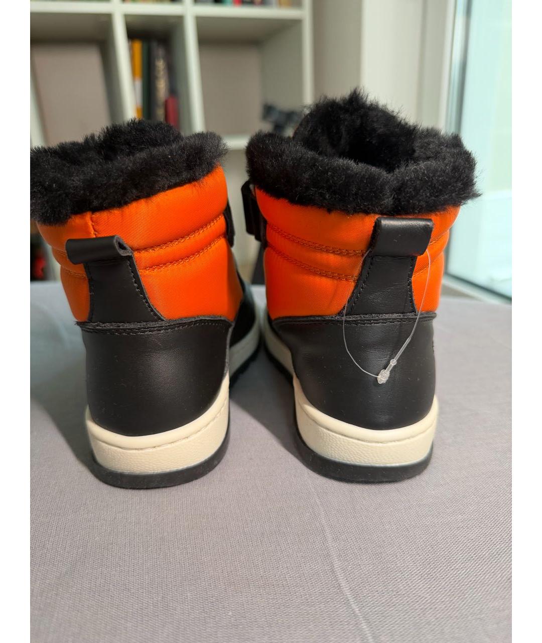 VIRGIL ABLOH Оранжевое сапоги, фото 3