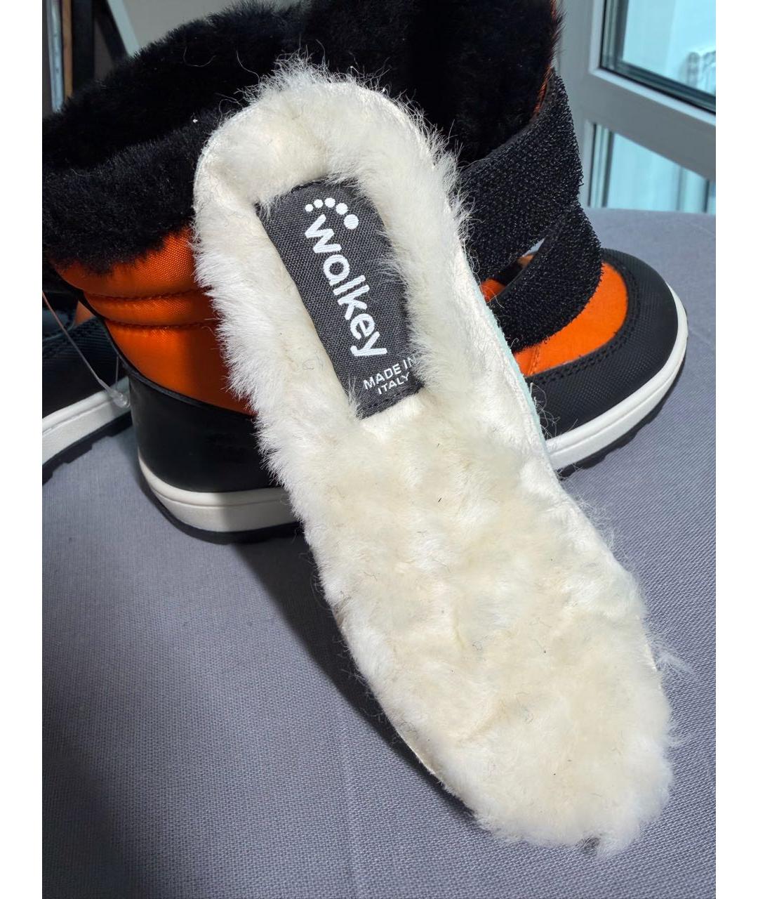 VIRGIL ABLOH Оранжевое сапоги, фото 5
