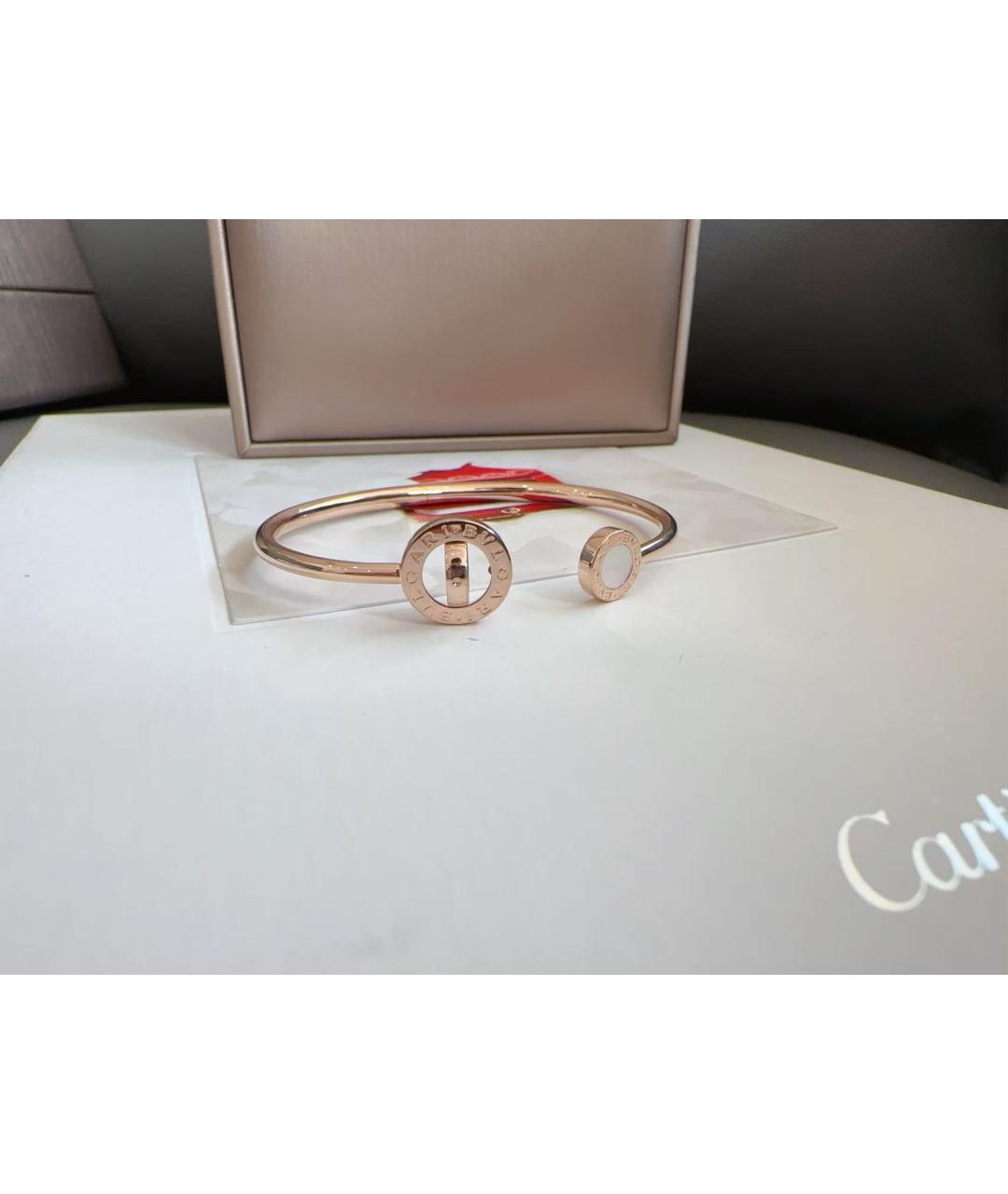 BVLGARI Золотой браслет из розового золота, фото 3