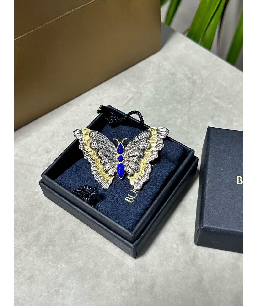 Buccellati Серебряная серебряная брошь, фото 2