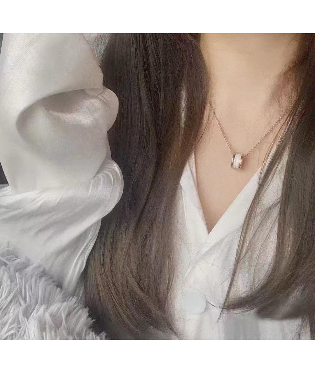 BVLGARI Золотое колье из розового золота, фото 4