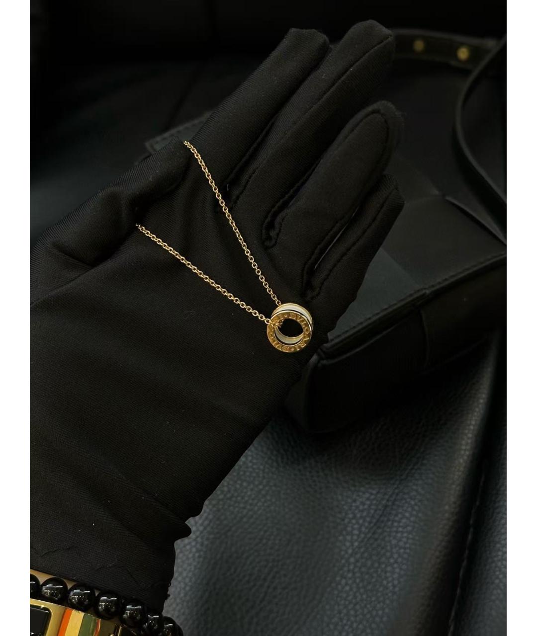 BVLGARI Золотое колье из розового золота, фото 3