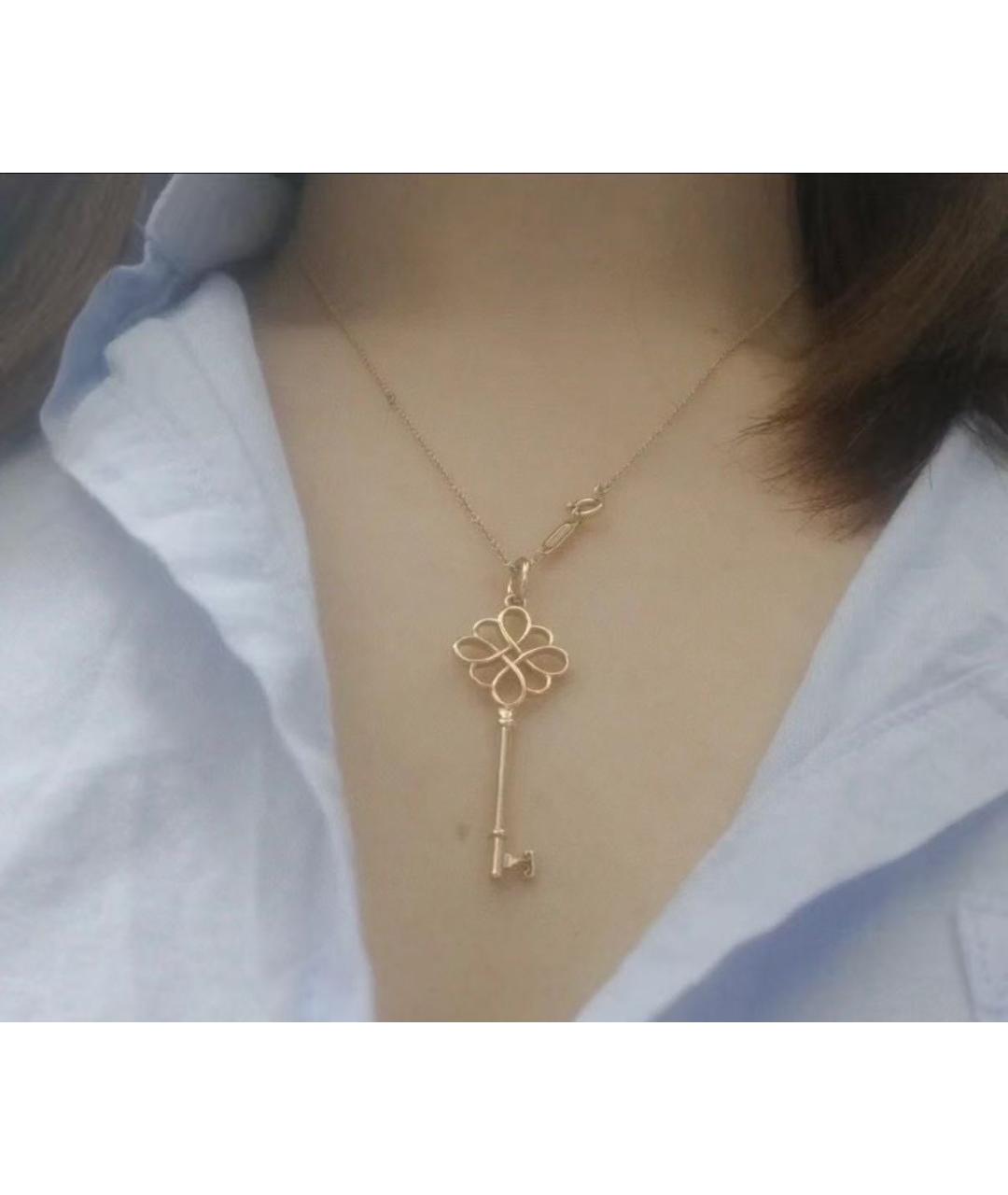 TIFFANY&CO Золотой кулон из розового золота, фото 3