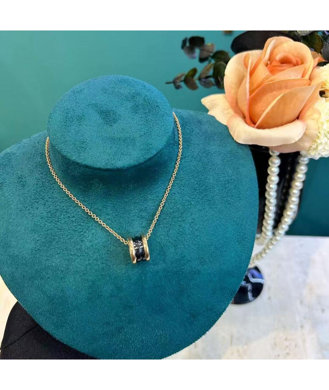 BVLGARI Золотое колье из розового золота, фото 2