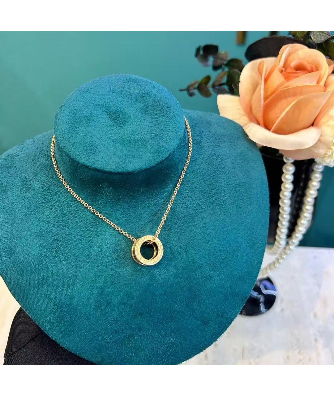 BVLGARI Золотое колье из розового золота, фото 3