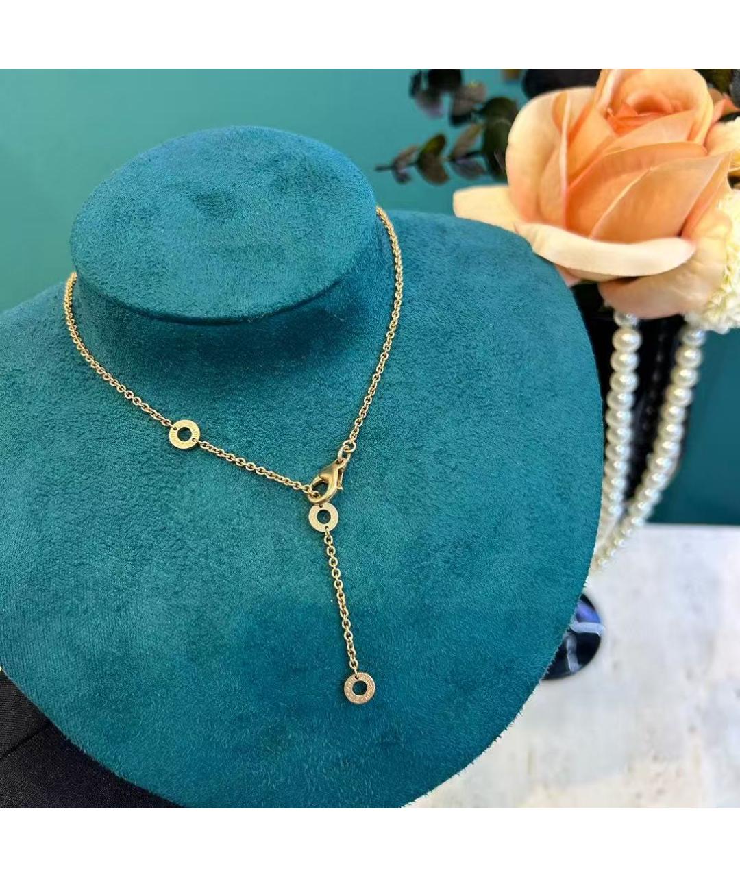 BVLGARI Золотое колье из розового золота, фото 4