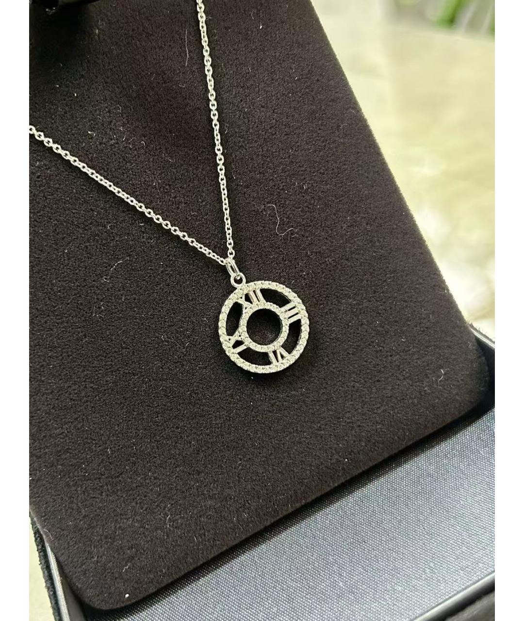 TIFFANY&CO Серебряное колье из белого золота, фото 4