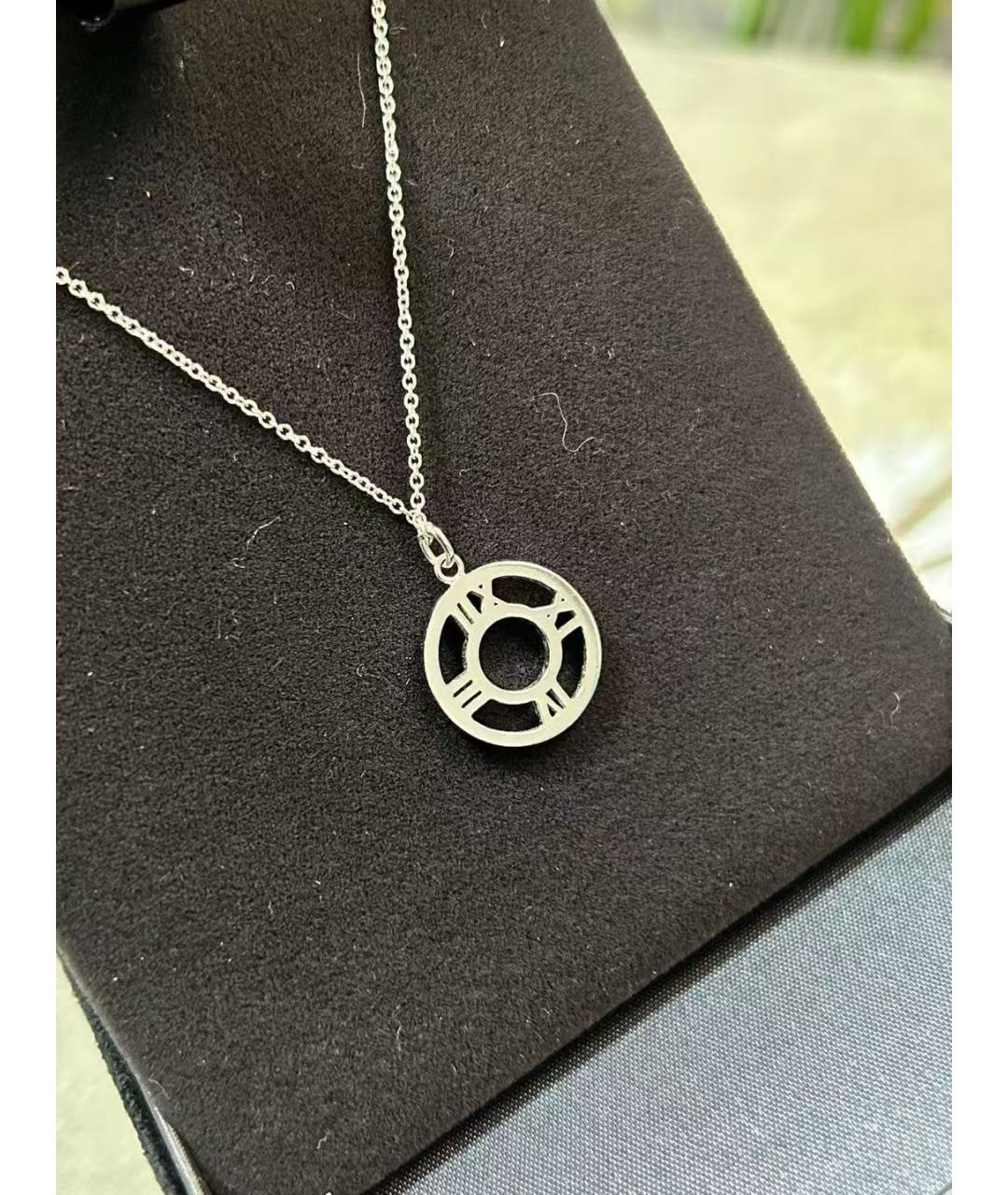 TIFFANY&CO Серебряное колье из белого золота, фото 5
