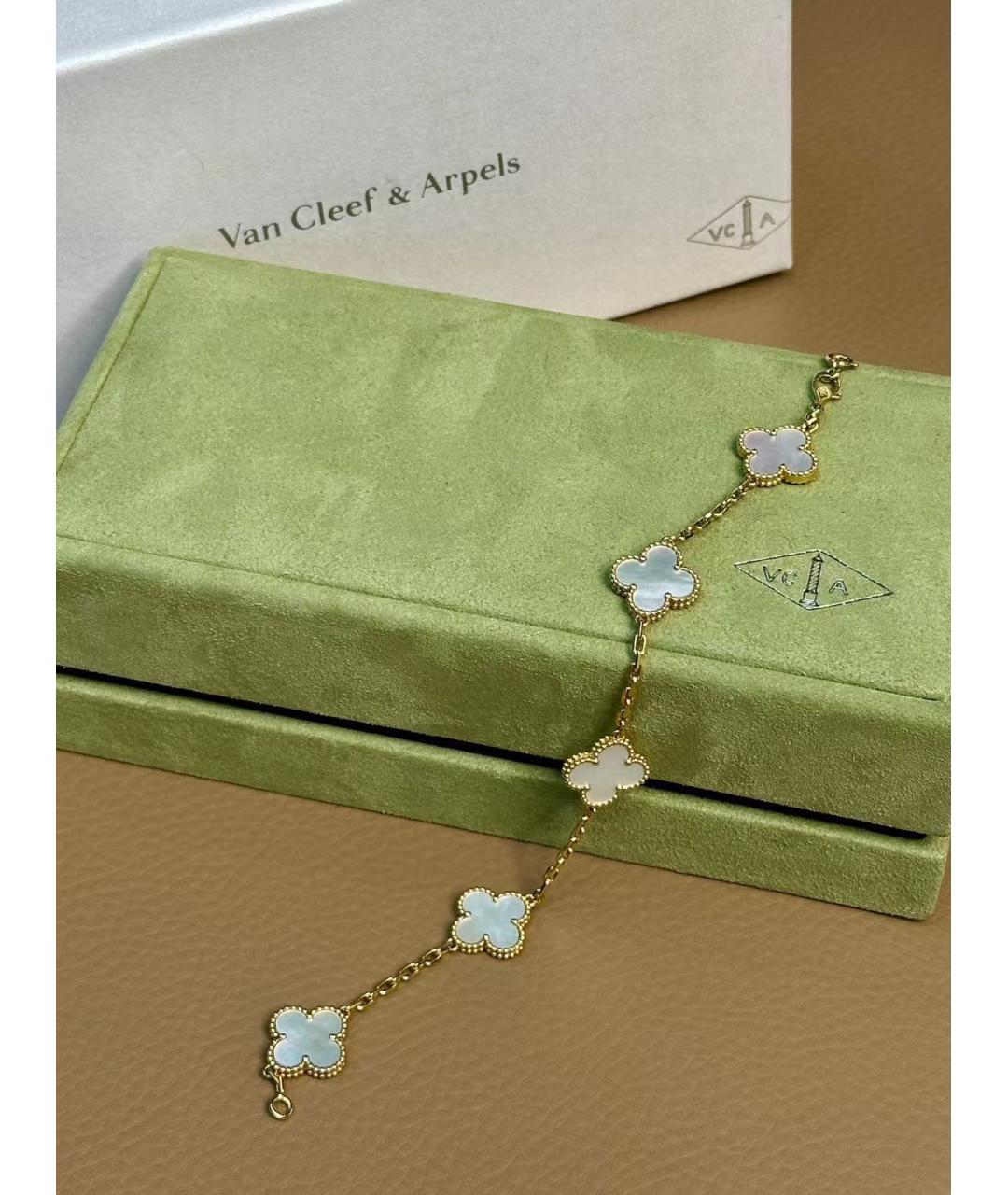 VAN CLEEF & ARPELS Золотые запонки из желтого золота, фото 4