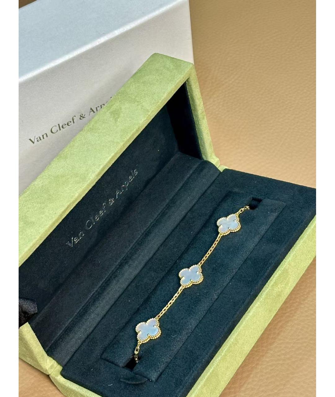 VAN CLEEF & ARPELS Золотые запонки из желтого золота, фото 3